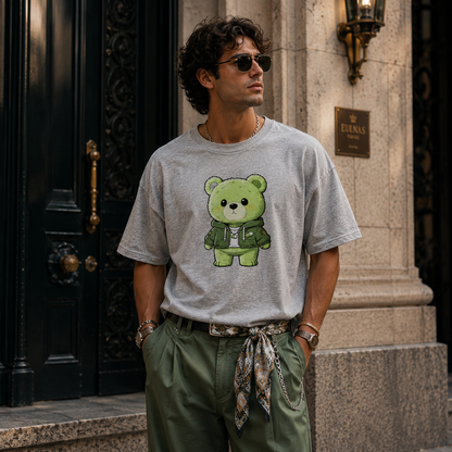 Strizzi Boutique "Hustinettenbär" ohne Schrift - Unisex classic tee Vorne