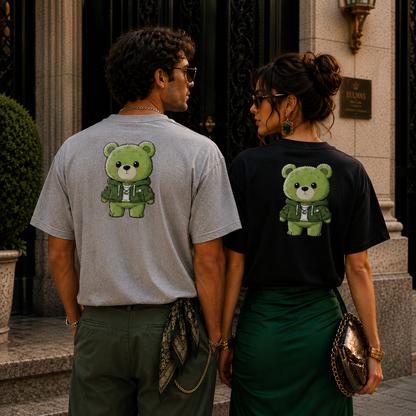 Strizzi Boutique "Hustinettenbär" ohne Schrift - Unisex classic tee Hinten