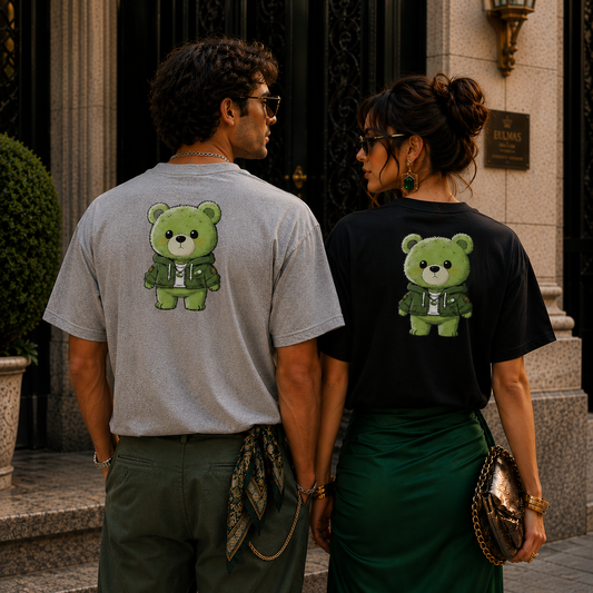 Strizzi Boutique "Hustinettenbär" ohne Schrift - Unisex classic tee Hinten