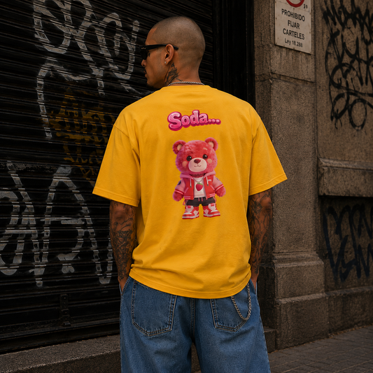 Strizzi Boutique "Soda Himbär 2" - Unisex classic tee DE Hinten