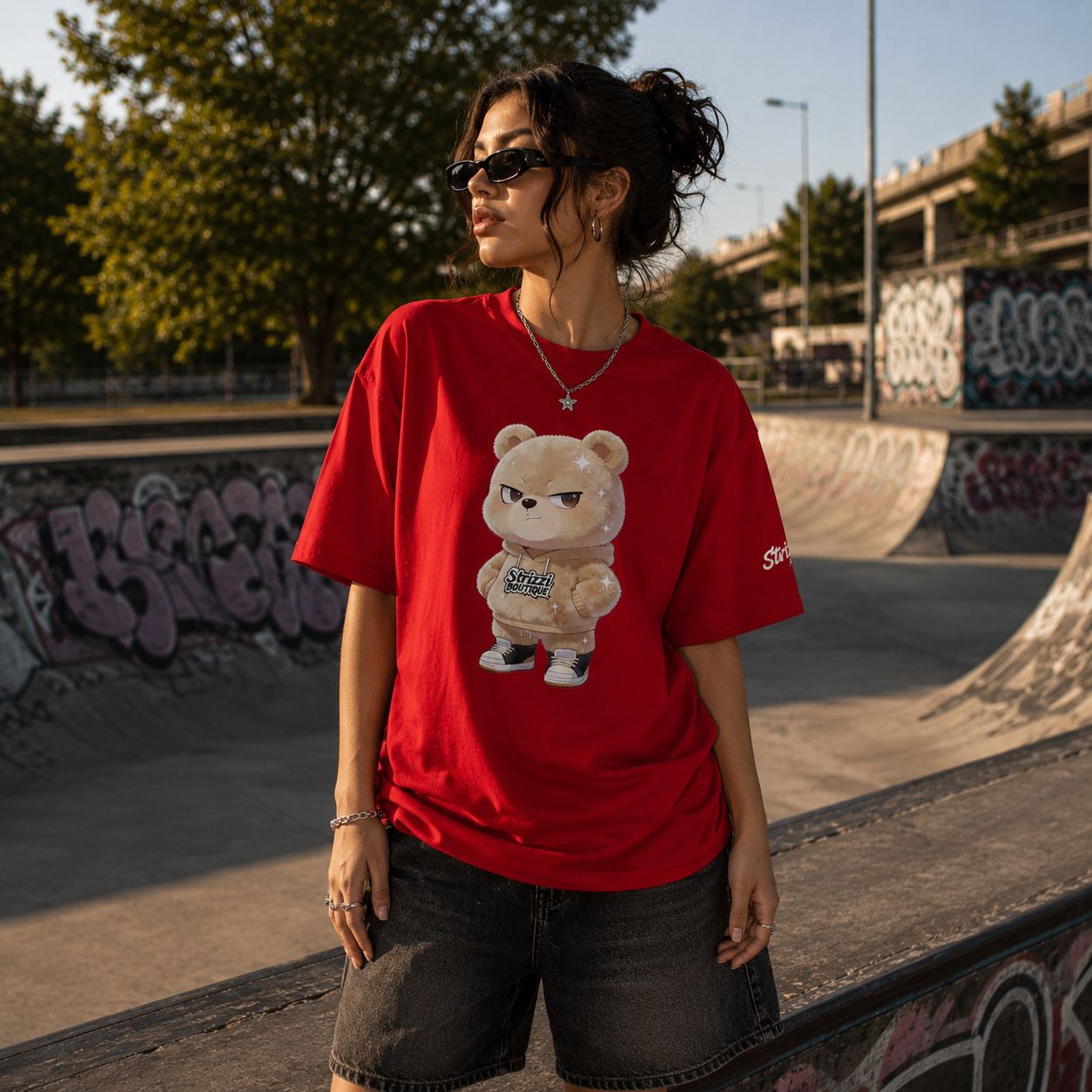 Strizzi Boutique "Putzbär" ohne Schrift - Unisex classic tee Vorne