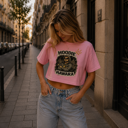 Strizzi Boutique "Hoodie Hawara 2" - Women’s crop top