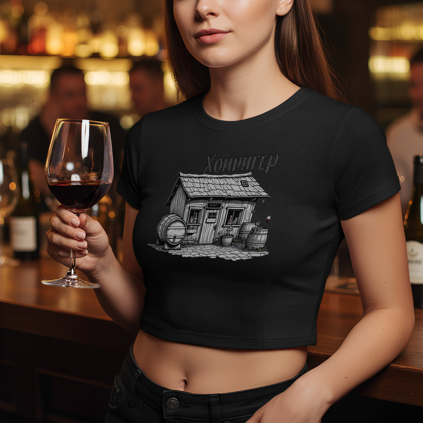 Strizzi Boutique "Heuriger"- Women’s crop top KYR