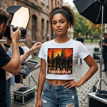Strizzi Boutique "Rudolfscrime"- Women’s crop top KYR