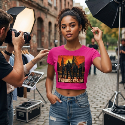 Strizzi Boutique "Rudolfscrime"- Women’s crop top KYR