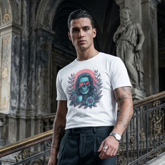 Strizzi Boutique "Koffeinkadaver" - Unisex T-Shirt