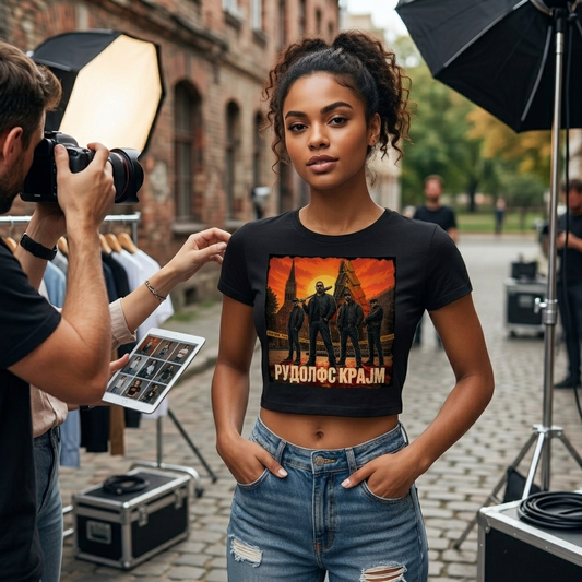 Strizzi Boutique "Rudolfscrime"- Women’s crop top KYR