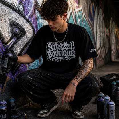 Strizzi Boutique "Graffiti 2" - Unisex classic tee Vorne