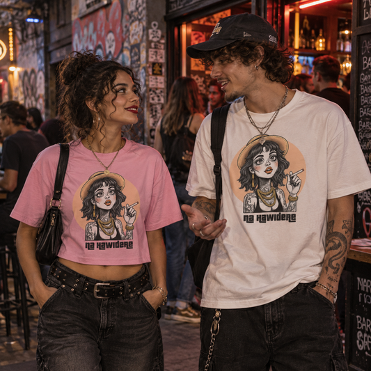 Strizzi Boutique "Na Hawidere" - Women’s crop top vorne