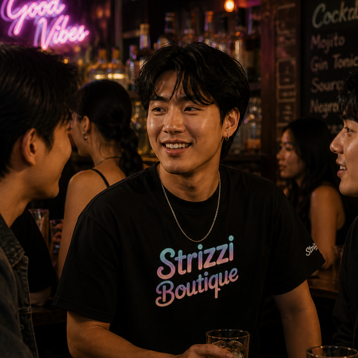 Strizzi Boutique "Neon" - Unisex classic tee Vorne