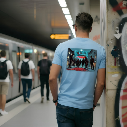 Strizzi Boutique "Tatort Reumannplatz" -Unisex T-Shirt