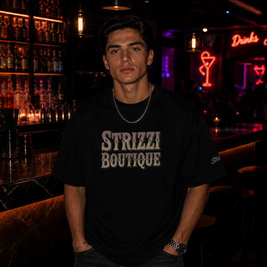 Strizzi Boutique "Saloon" - Unisex classic tee Vorne