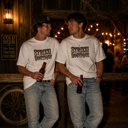 Strizzi Boutique "Saloon" - Unisex classic tee Vorne
