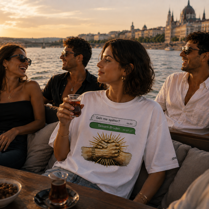 Strizzi Boutique "Tamam Bruder" - Unisex classic tee Vorne