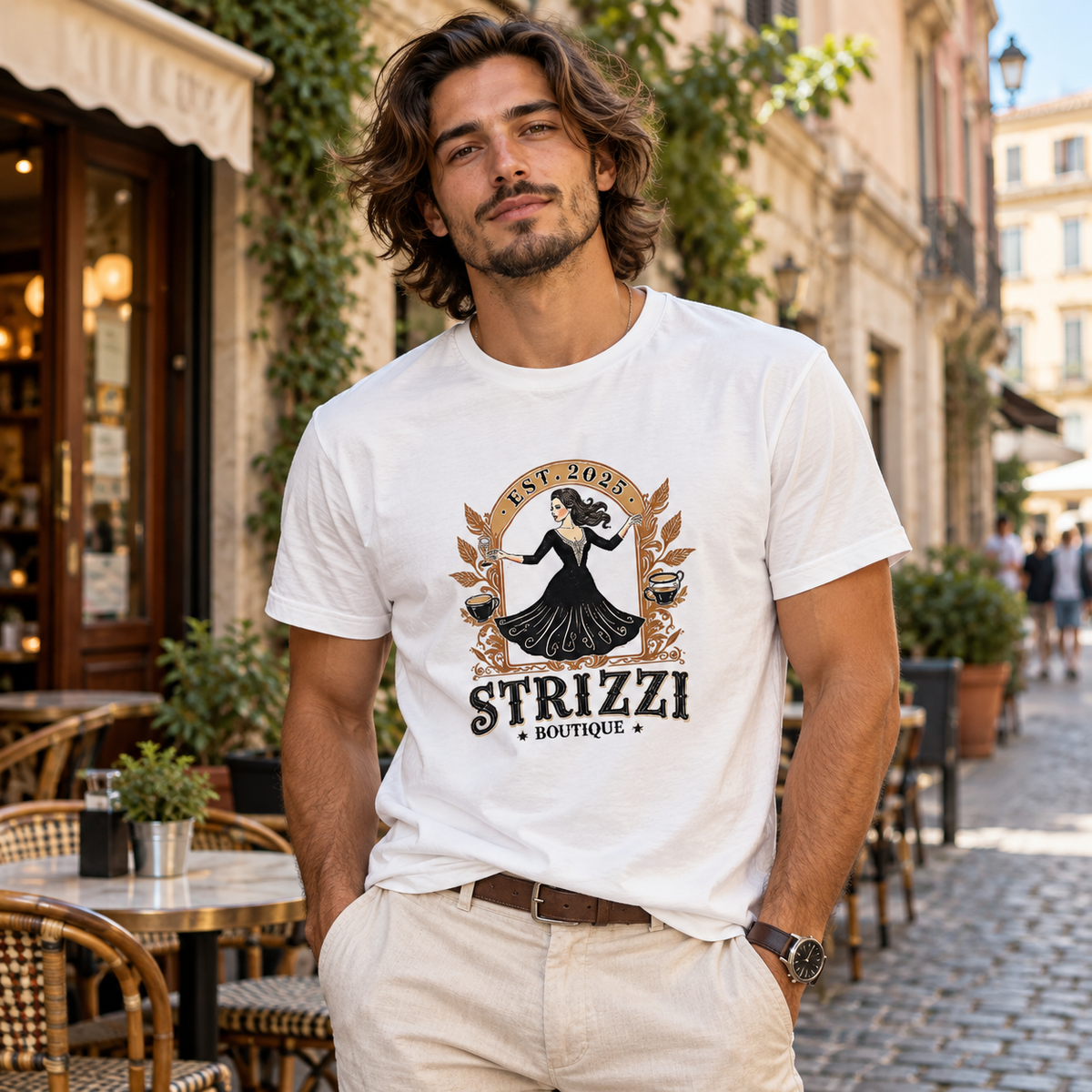 Strizzi Boutique "Mademoiselle Melange" - Unisex T-Shirt