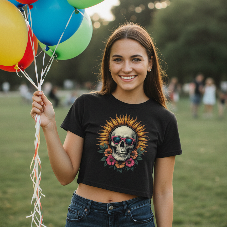 Strizzi Boutique "Strizz in Peace"- Women’s crop top
