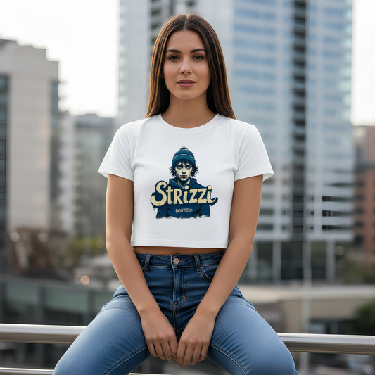 Strizzi "Hoodie Hawara" - hinten - crop top
