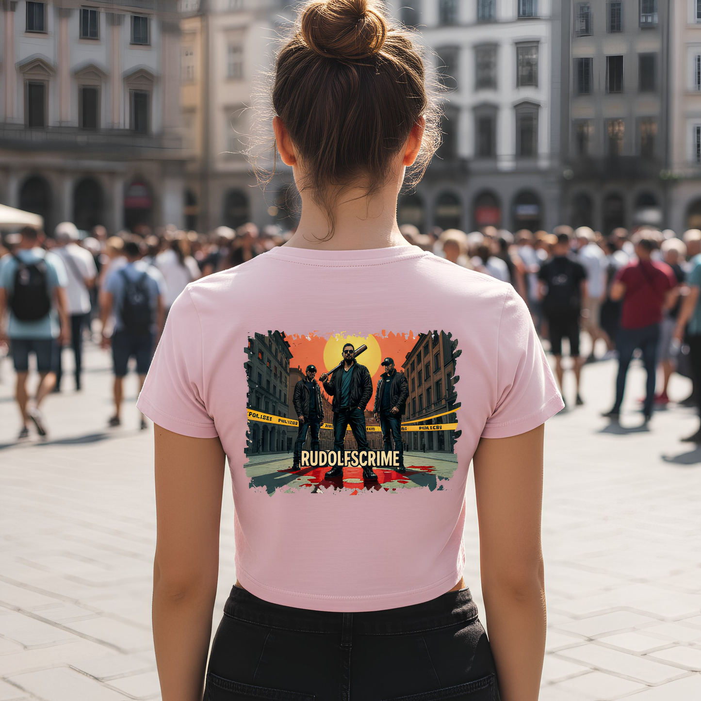 Strizzi Boutique "Rudolfscrime" - Women’s crop top DE