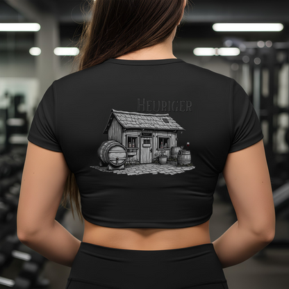 Strizzi Boutique "Heuriger" Deutsch - Women’s crop top DE