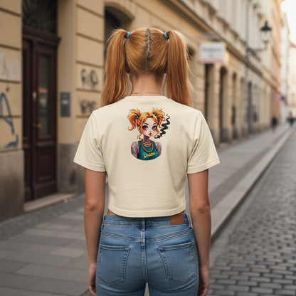 Strizzi Boutique "Grätzn" - Women’s crop top vorne