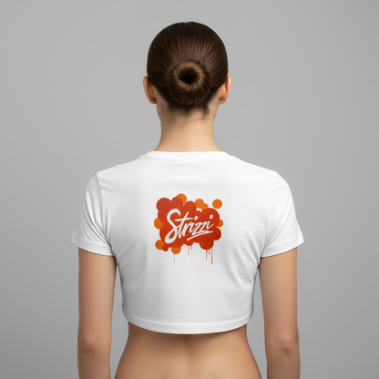 Strizzi Boutique "Spray"- Women’s crop top vorne
