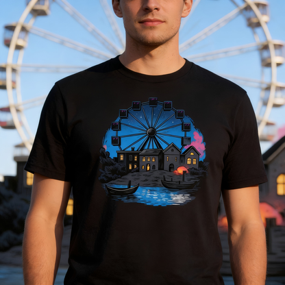 Strizzi Boutique "Donau-Riesenrad" - Unisex T-Shirt