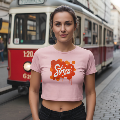 Strizzi Boutique "Spray"- Women’s crop top vorne
