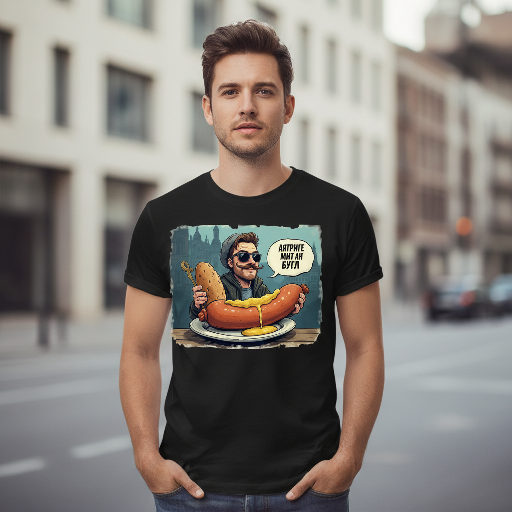 Strizzi Boutique "Eitrige mit an Bugl" - Unisex T-Shirt Kry