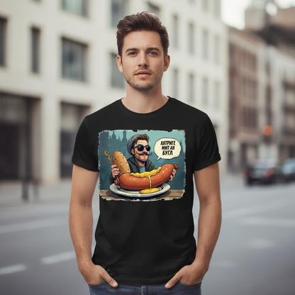 Strizzi Boutique "Eitrige mit an Bugl" - Unisex T-Shirt