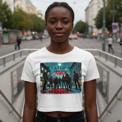 Strizzi Boutique "Tatort Reumannplatz!" - Women’s crop top