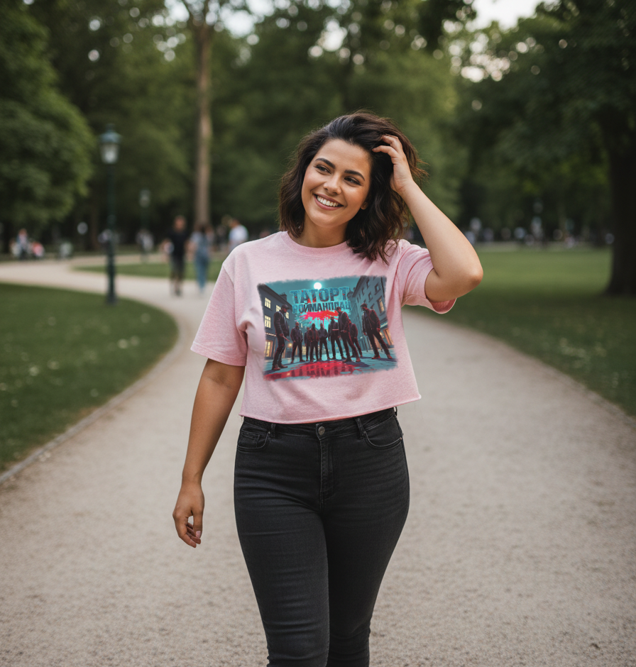 Strizzi Boutique "Tatort Reumannplatz" - Women’s crop top KRY