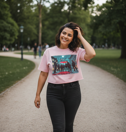 Strizzi Boutique "Tatort Reumannplatz" - Women’s crop top KRY
