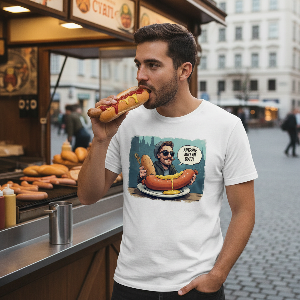 Strizzi Boutique "Eitrige mit an Bugl" - Unisex T-Shirt