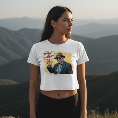 Strizzi Boutique "Serwas du Wappler"- Women’s crop top KYR