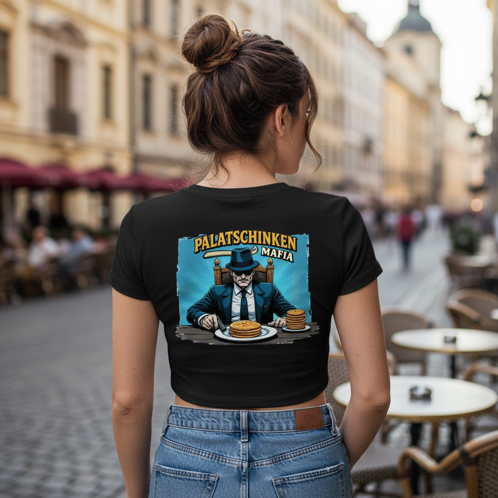 Strizzi Boutique "Palatschinken Mafia" - Women’s crop top DE