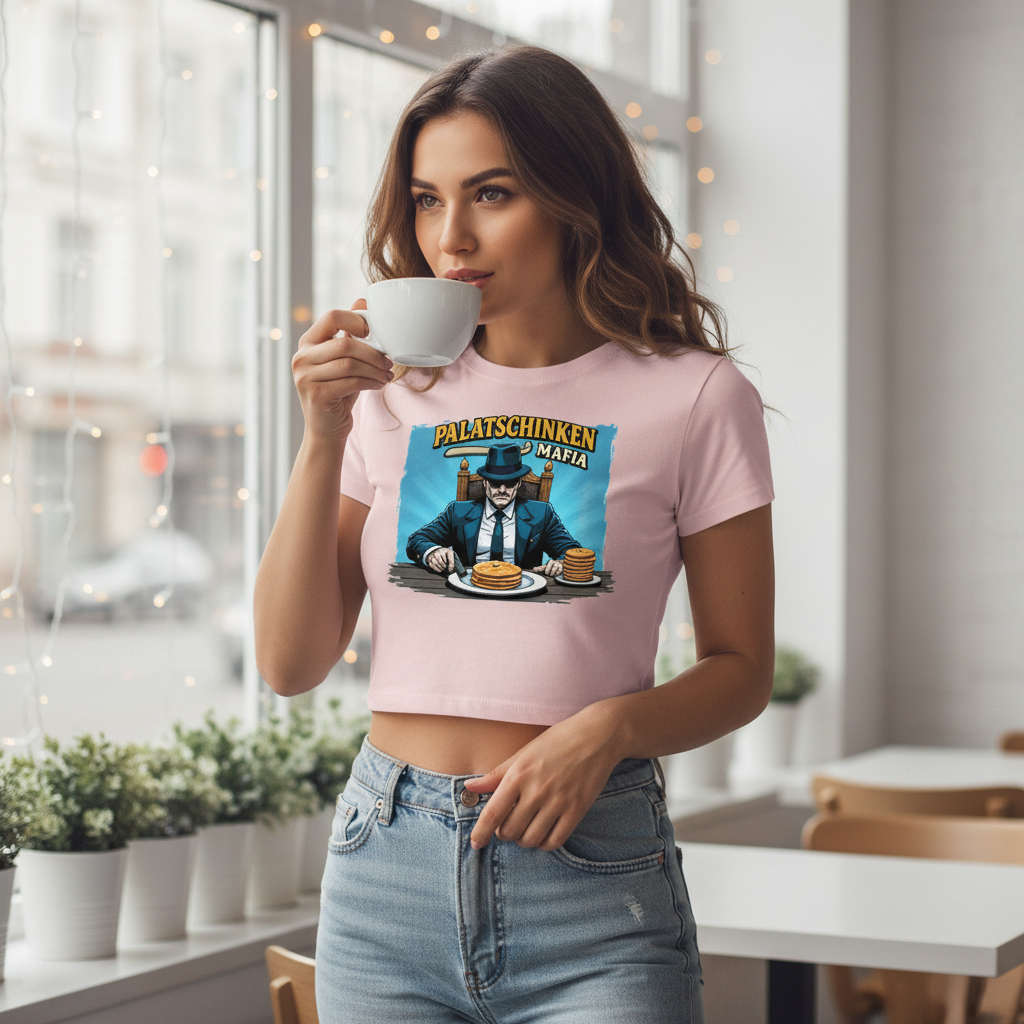 Strizzi Boutique "Palatschinken Mafia" - Women’s crop top DE
