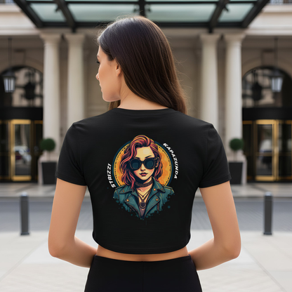 Strizzi Boutique "Kapazunda" - Women’s crop top hinten