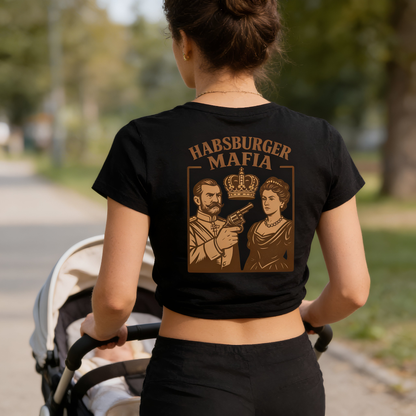 Strizzi Boutique "Habsburger Mafia" Deutsch- Women’s crop top DE