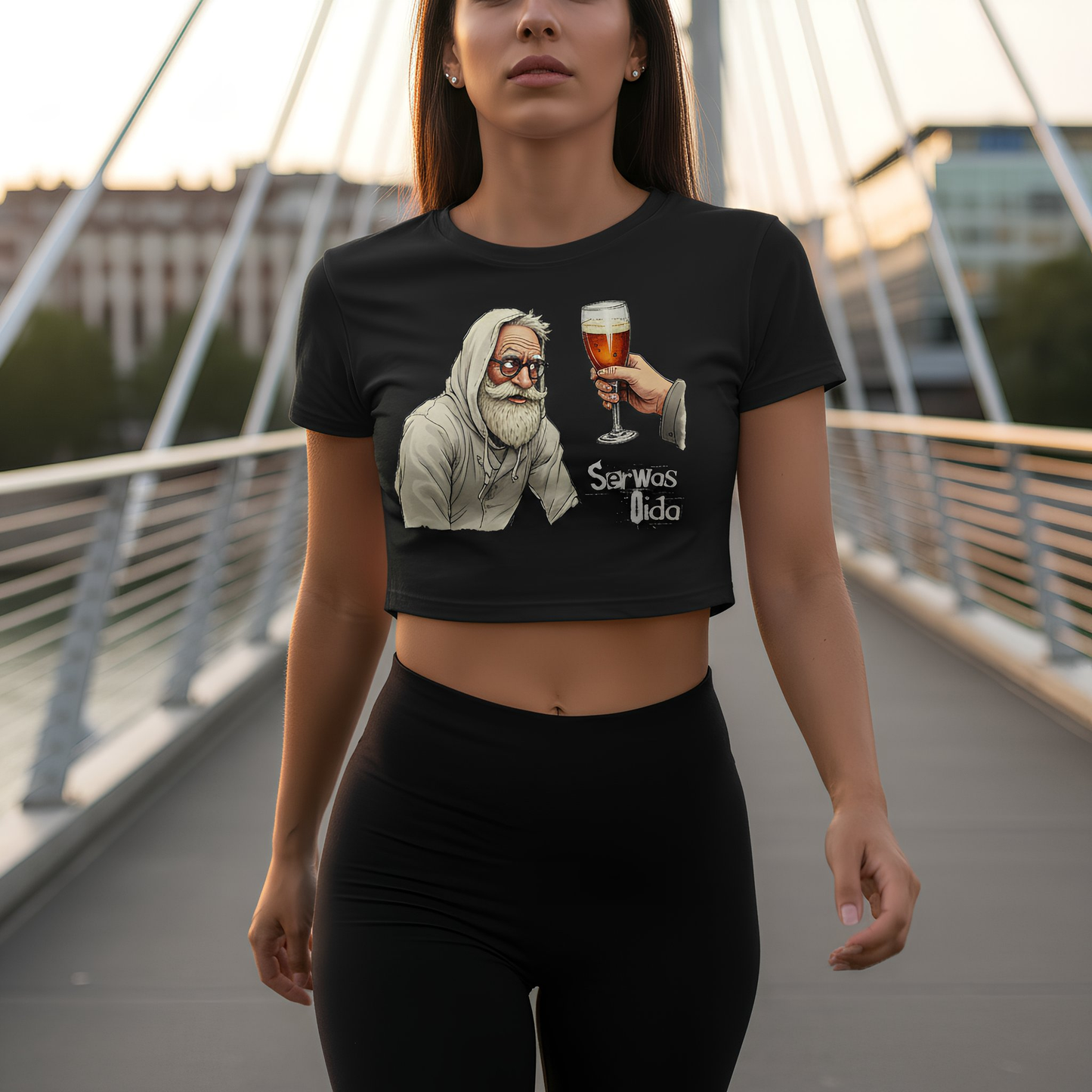 Strizzi Boutique "Servas Oida"- Women’s crop top