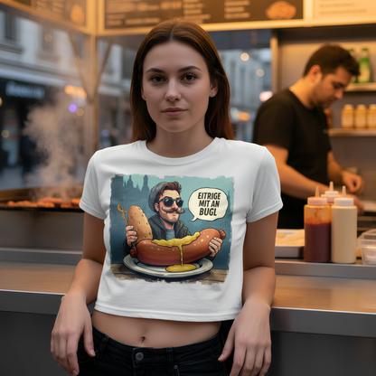 Strizzi Boutique "Eitrige mit an Bugl"- Women’s crop top DE