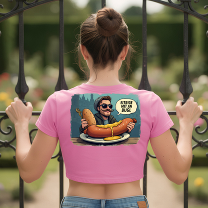Strizzi Boutique "Eitrige mit an Bugl"- Women’s crop top DE
