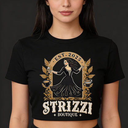 Strizzi Boutique "Mademoiselle Melange"- Women’s crop top