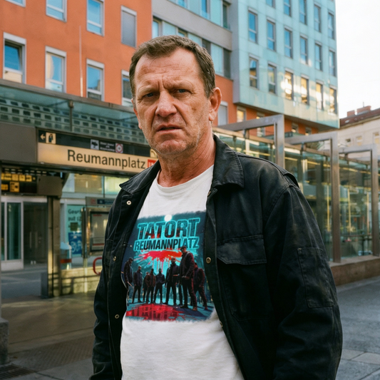 Strizzi Boutique "Tatort Reumannplatz" -Unisex T-Shirt