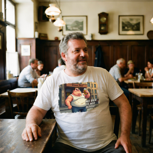 Strizzi Boutique "Mei Bier is ned deppat" - Unisex T-Shirt