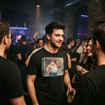 Strizzi Boutique "Mei Bier is ned deppat" - Unisex T-Shirt