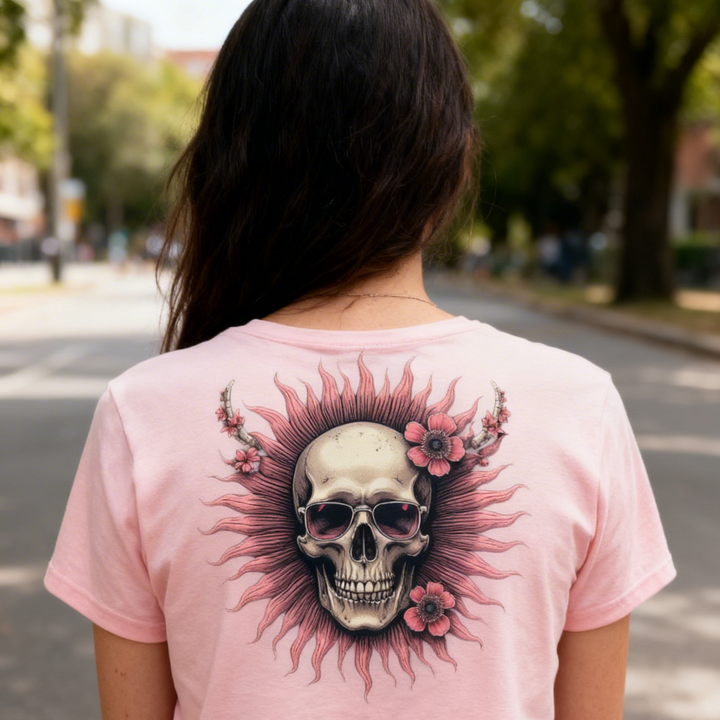 Strizzi Boutique "Pretty in Death"- Women’s crop top