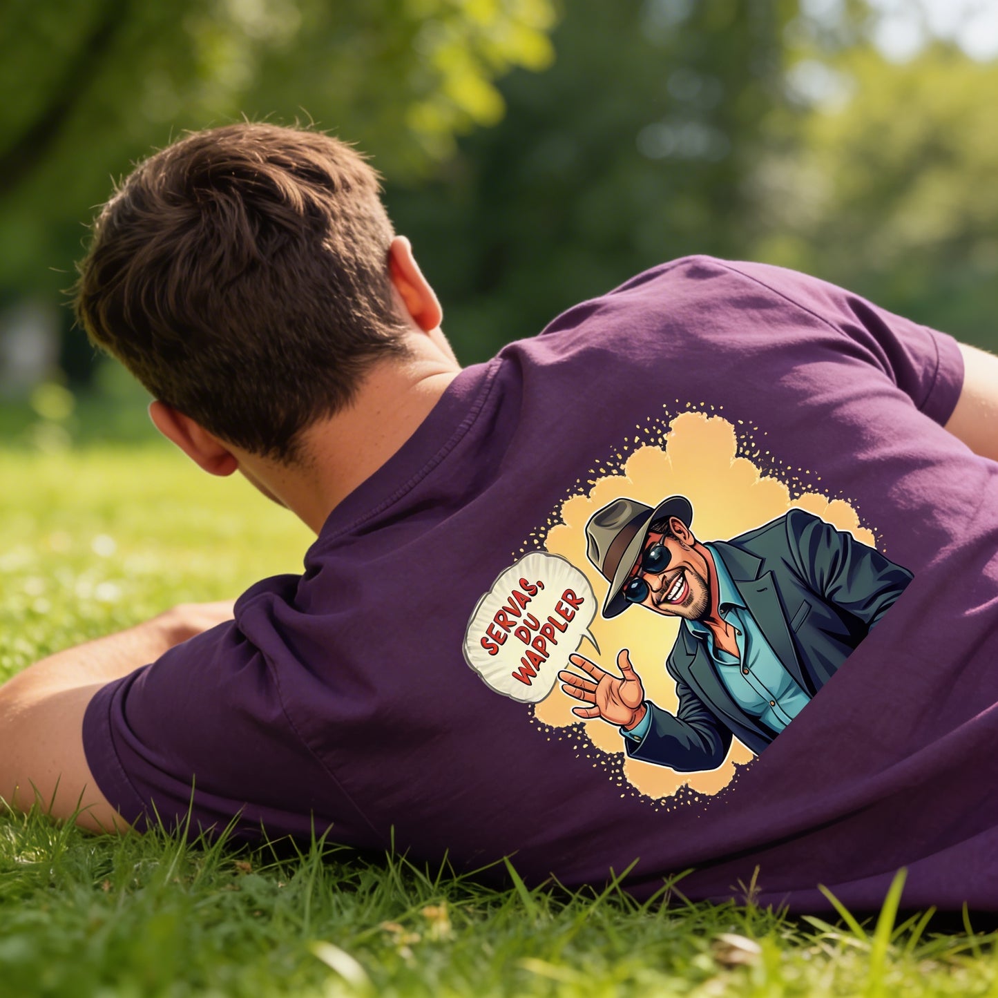 Strizzi Boutique "Serwas du Wappler" -Unisex T-Shirt