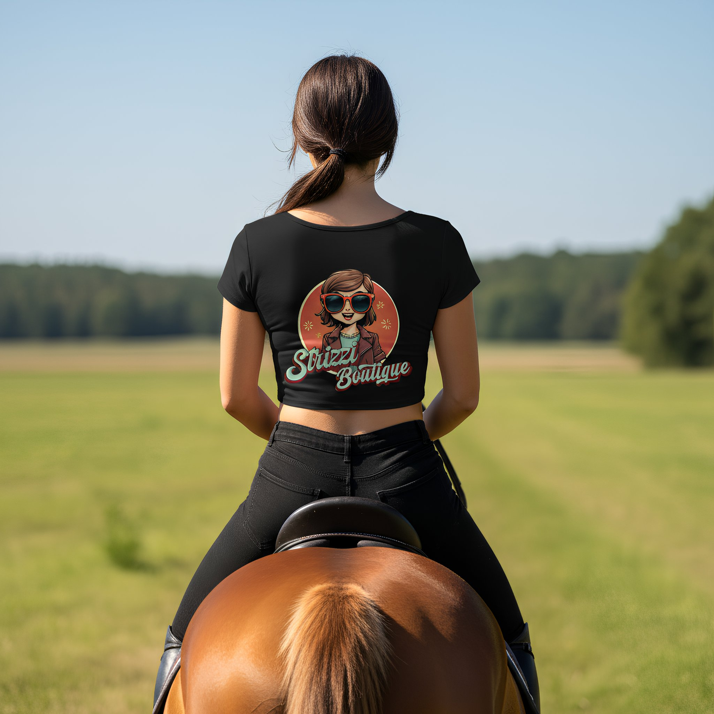 Strizzi Boutique "Strizzi Cutie" - Women’s crop top vorne