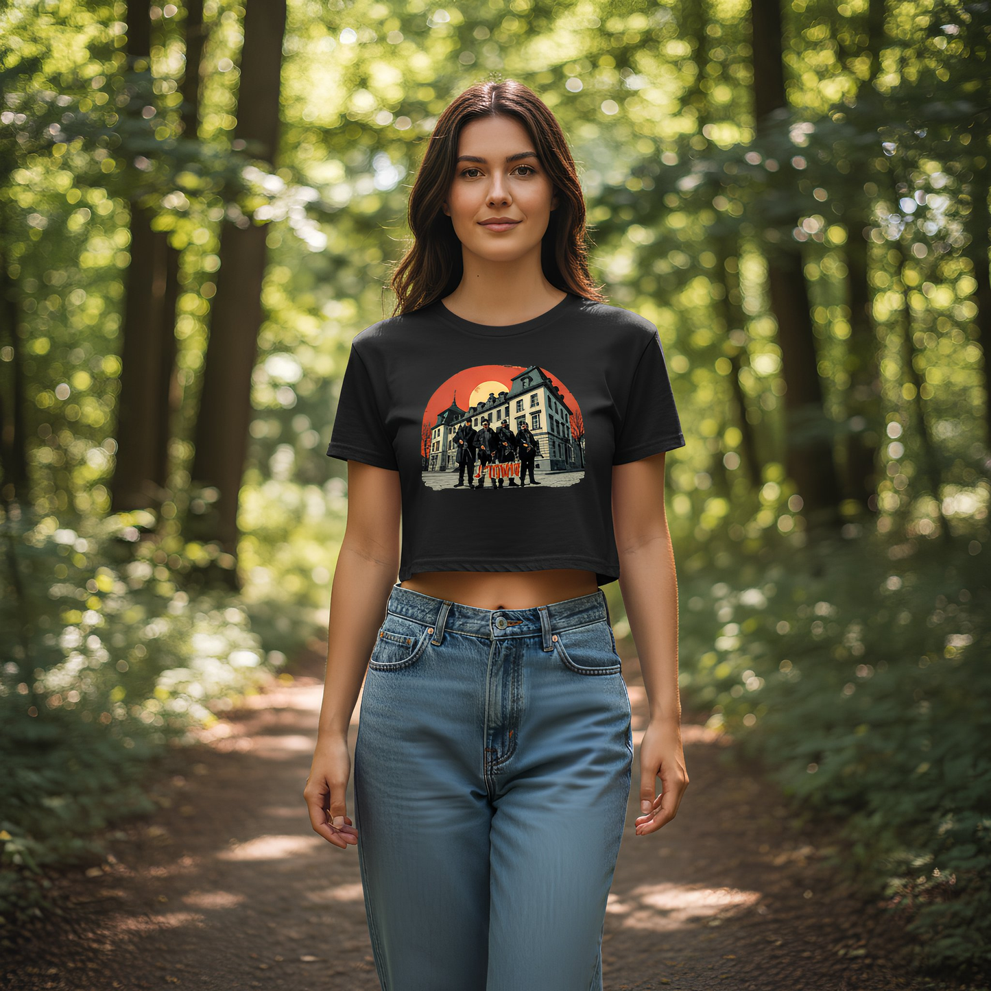 Strizzi Boutique "J-Town" - Women’s crop top de