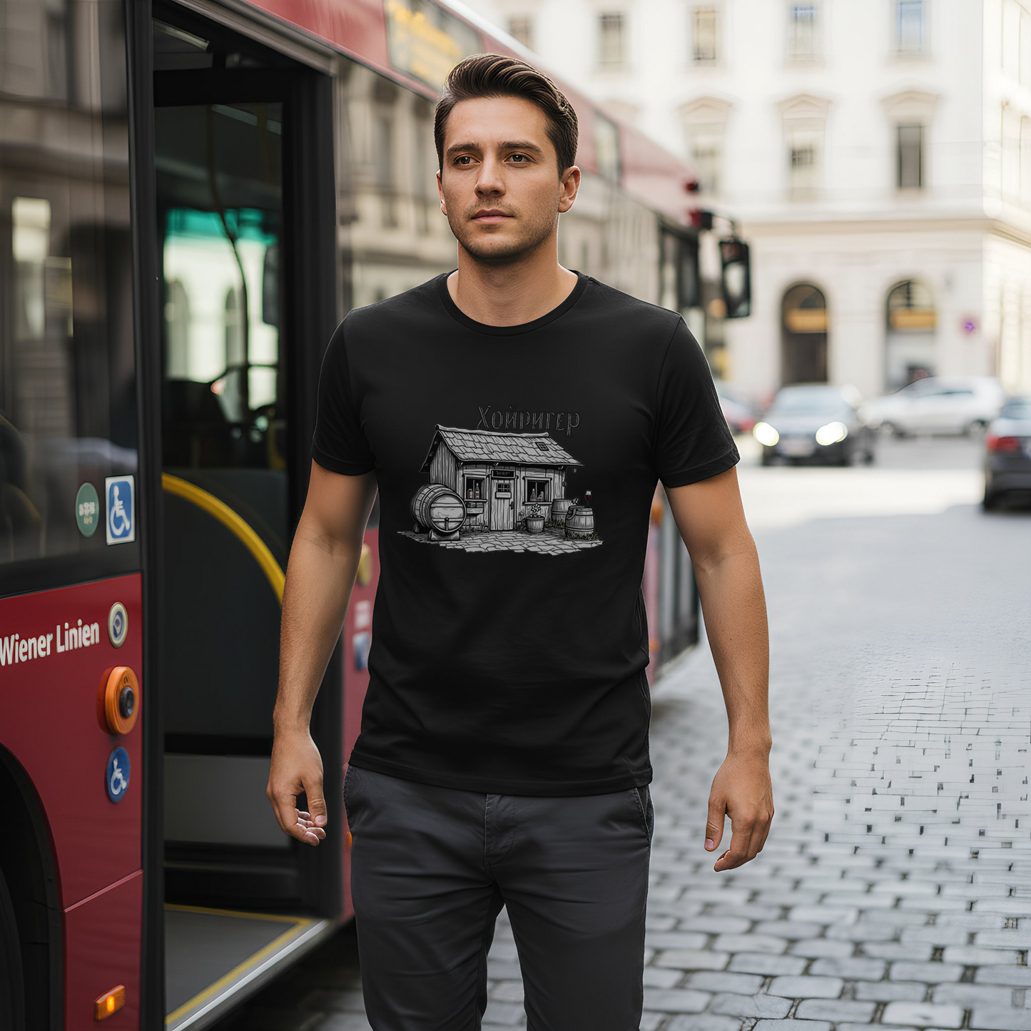 Strizzi Boutique "Heuriger" - Unisex T-Shirt Kry